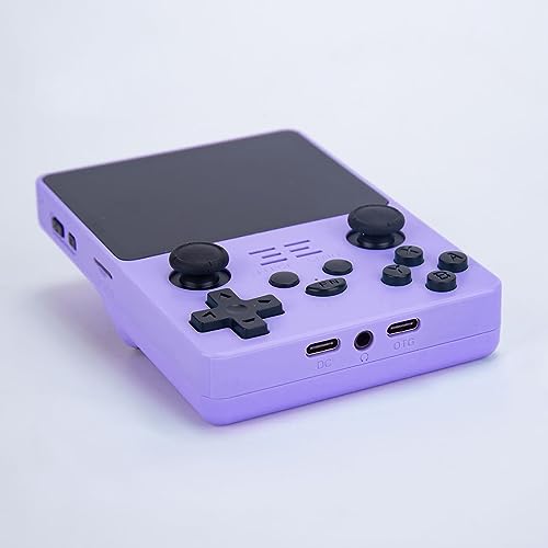 Purple Powkiddy RGB20S Handheld Game Console Custom-Made Model (128G 20000 Games)