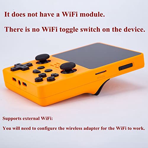 Petforu Powkiddy RGB20S Handheld Retro Game Console with Built-in Games (64G 15000 Games White)