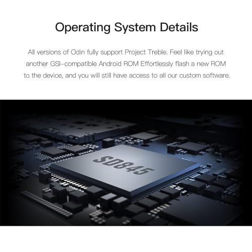 AYN Odin Pro Retro Game Handheld Console, SD845 Android Retro Game Console Multiple Emulators Console FHD 1080P LCD 6600mAh Fast Charging Gaming Console (128GB, Black)