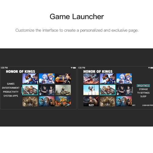 AYN Odin Pro Retro Game Handheld Console, SD845 Android Retro Game Console Multiple Emulators Console FHD 1080P LCD 6600mAh Fast Charging Gaming Console (128GB, Black)