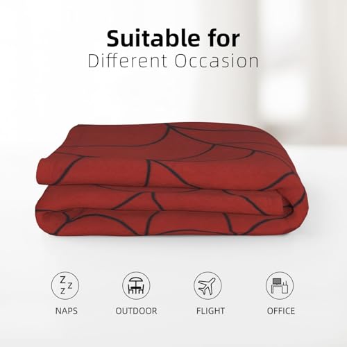 Cartoon Superhero Spider Blanket Soft Flannel Blankets, Cozy Sofa Fuzzy Blankets Lightweight Warm Throw Blankets for Couch,Soft Throw Blankets for Bed 50"x40"