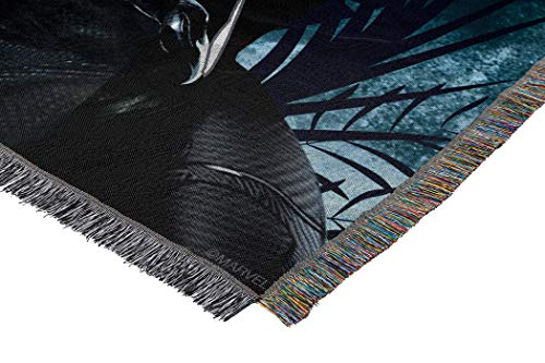 Northwest Black Panther Woven Tapestry Throw Blanket, 48" x 60", Ripper