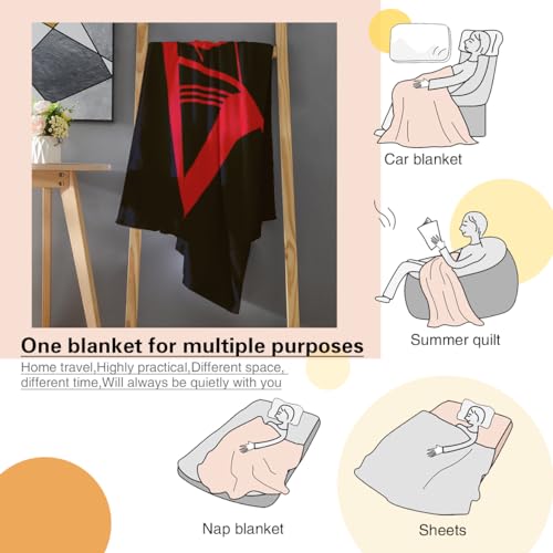 Cartoon Blanket Flannel Blanket Soft Cozy Throw Blanket for Bed Sofa livingroom as Gift 42"x 52"