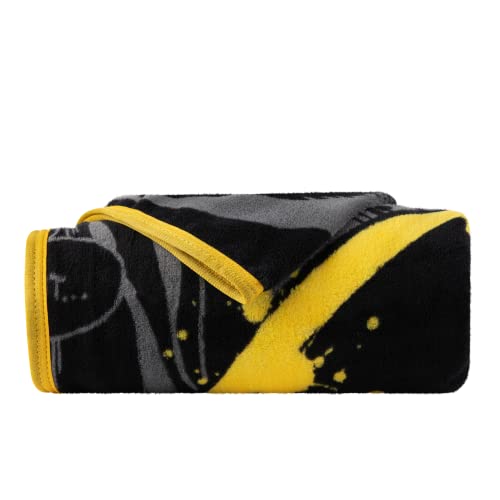 Franco Collectibles Batman Bedding Super Soft Micro Raschel Throw, 46 in x 60 in, (Official Licensed Product)