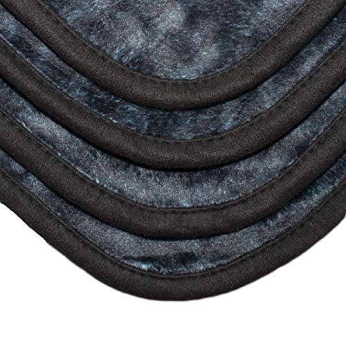 Marvel Black Panther Wakanda Forever Lightweight Fleece Throw Blanket | 45 x 60 inches