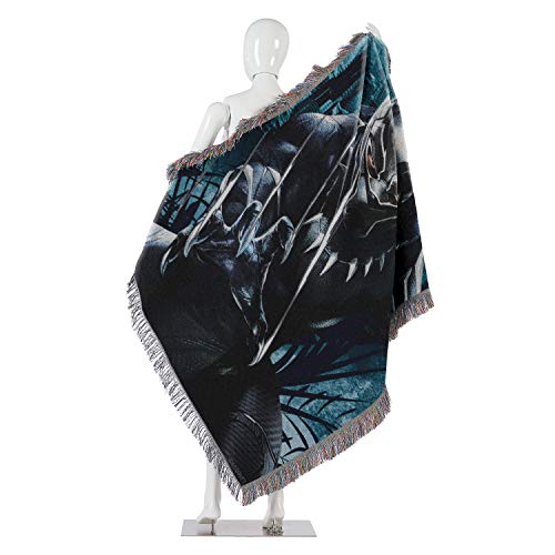 Northwest Black Panther Woven Tapestry Throw Blanket, 48" x 60", Ripper
