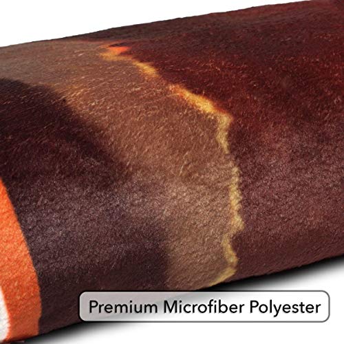 Marvel Black Panther Wakanda Forever Lightweight Fleece Throw Blanket | 45 x 60 inches