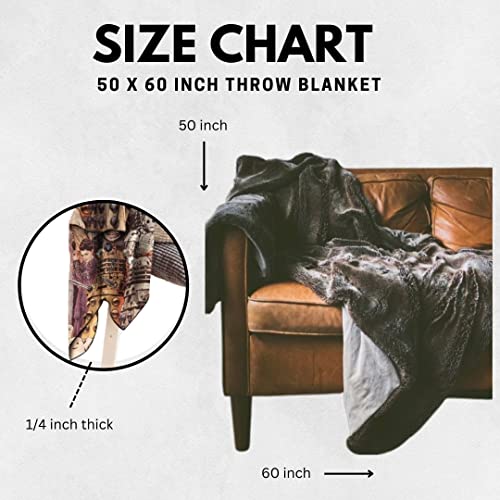 Marvel Legends Captain America x Wolverine Dual Danger Exclusive Fleece Softest Comfy Throw Blanket for Adults | Measures 60 x 50 Inches