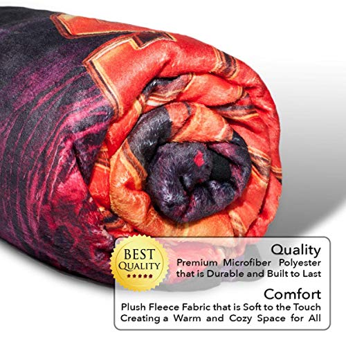 Marvel Avengers Infinity War Lightweight Fleece Throw Blanket| 45x60 Inches