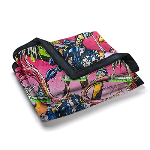 Marvel Venom Fleece Throw Blanket| Measures 60 x 45 Inches