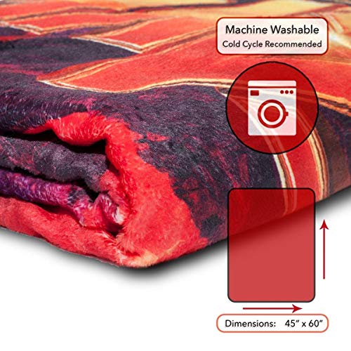 Marvel Avengers Infinity War Lightweight Fleece Throw Blanket| 45x60 Inches