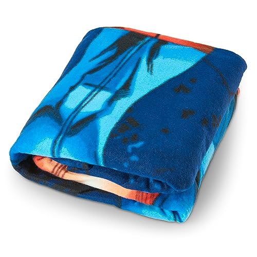 Northwest Comfy Throw Blanket with Sleeves, Adult (48 x 71 in), Captain America