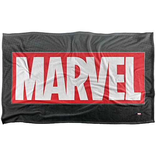 Marvel Avengers Blanket, 36"x58", Marvel Logo, Silky Touch Super Soft Throw Blanket