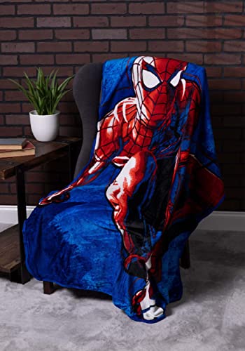 Northwest Spider-Man Silk Touch Throw Blanket, 46" x 60", Spidey Splash