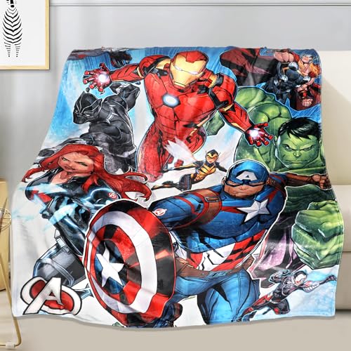 Throw Blanket Measures 60 x 50 inches, Ultra Soft Flannel Fleece Throw Blanket for Kids Bedding (Muticolor)