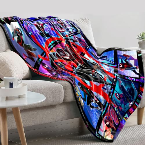 Papeno Hero Flannel Throw Blanket, Soft Cozy Blanket for Bed Couch Sofa, Lightweight Travel Blanket for Car, Breathable Air-Conditioning Blanket 40x50 Inches-3