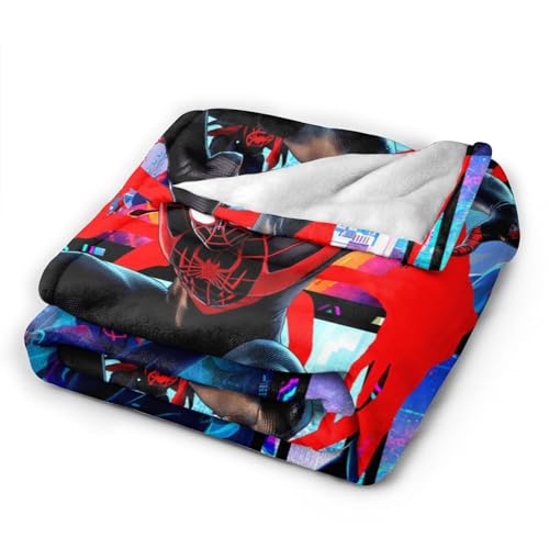Papeno Hero Flannel Throw Blanket, Soft Cozy Blanket for Bed Couch Sofa, Lightweight Travel Blanket for Car, Breathable Air-Conditioning Blanket 40x50 Inches-3