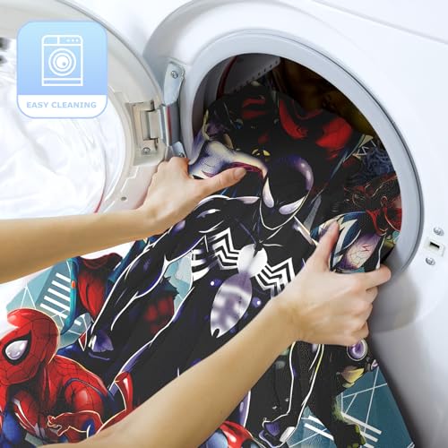 awhexhn Cartoon Flannel Blanket Anime Movie Throw Blanket Soft Comfortable Funny Plush Blanket Suitable for Home Decoration Bedroom Sofa Car 50 * 60 Inch