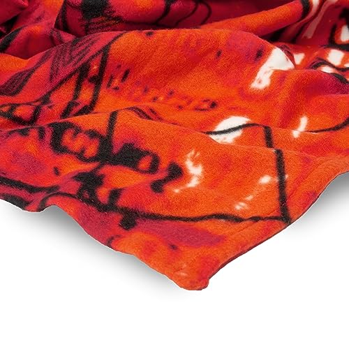 Marvel 1MAR024000002RET 's Iron Man, "Being Iron Man" Adult Comfy Throw Blanket, 48" x 71", Multi Color