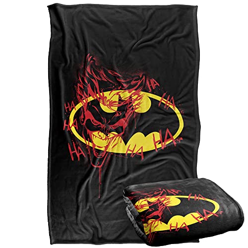 Batman Joker Graffiti Silky Touch Super Soft Throw Blanket 36" x 58",Joker Graffiti