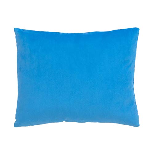 Batman - Blue, Yellow & Black Decorative Toddler Pillow, Blue, Yellow, Black