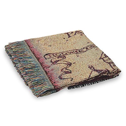 Northwest Woven Tapestry Throw Blanket, 48" x 60", Marauders Map