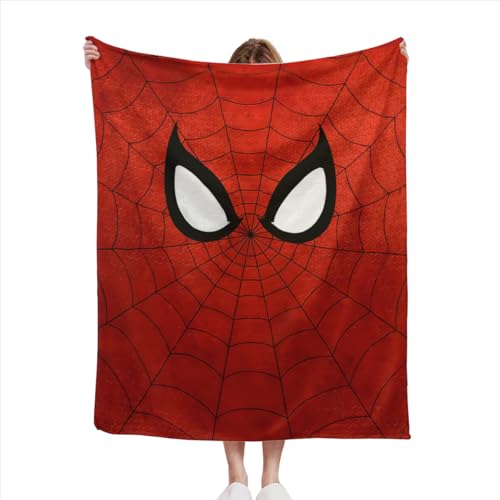 Hero Flannel Blanket Soft Comfortable and Throw Warm Blanket Fits Couch Sofa Bedroom Living Room Suitable for Kids Adults 50"x60"