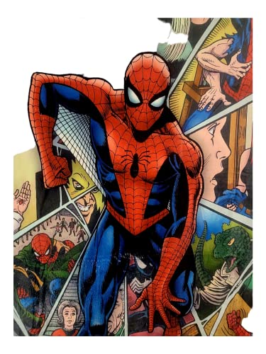 Marvel Legends Spider-Man Characters in Web Fleece Softest Comfy Throw Blanket for Adults & Kids | Measures 60 x 50 Inches