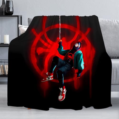 Cool Hero Flannel Fleece Blanket Super Soft Throw Blanket Cozy Bed Blanket for Home/Chair/Car/Sofa (50"x40", Red)