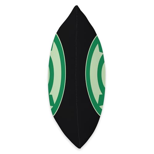 Green Lantern Green Symbol Throw Pillow, 16x16, Multicolor