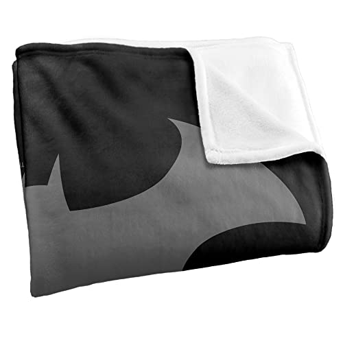 Batman Hush Logo Silky Touch Super Soft Throw Blanket 36" x 58",Hush Logo