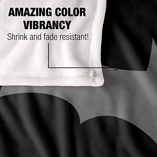 Batman Hush Logo Silky Touch Super Soft Throw Blanket 36" x 58",Hush Logo