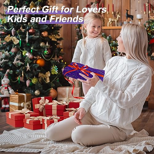 Mermaid Tail Blanket, 74''x 35'' Cozy Soft Crochet Wearable Blanket for Kids Teens Adult All Seasons Snuggle Mermaid Blanket Sleeping Bag