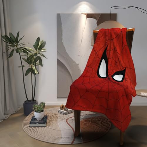 Hero Flannel Blanket Soft Comfortable and Throw Warm Blanket Fits Couch Sofa Bedroom Living Room Suitable for Kids Adults 50"x60"