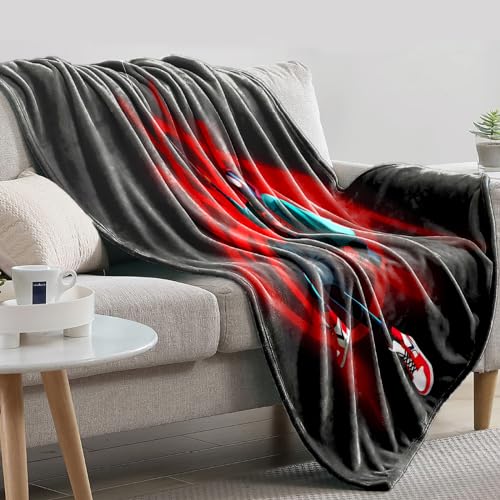 Cool Hero Flannel Fleece Blanket Super Soft Throw Blanket Cozy Bed Blanket for Home/Chair/Car/Sofa (50"x40", Red)