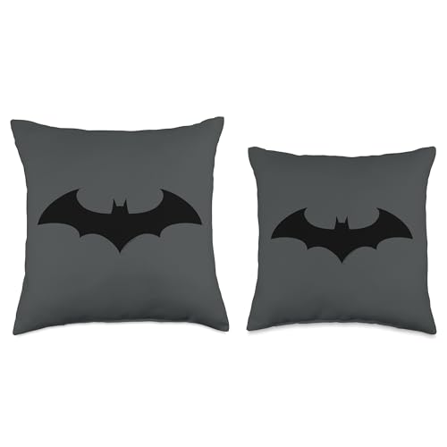 Batman Hush Logo Throw Pillow, 18x18, Multicolor