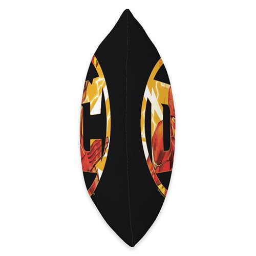 The Flash DC Comics Logo Throw Pillow, 18x18, Multicolor