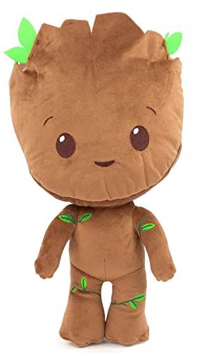 Marvel Guardians of The Galaxy Groot Stuffed Pillow Buddy - Super Soft Polyester Microfiber, 14 inch (Official Product)