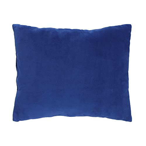 Marvel Spiderman Wall Crawler Red, White, and Blue Spider Webs Super Soft Toddler Pillow