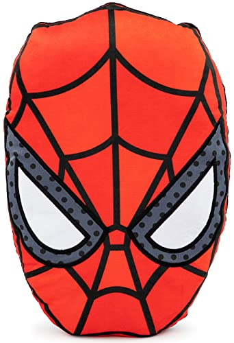 Jay Franco Marvel Avengers Spiderman Pop Decorative Pillow - Super Soft Throw Plush Pillow - Measures 15 Inches (Official Marvel Product)