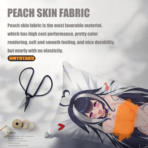 EKSED Anime Dakimakura 2-Side Print Pillow Case Decor Pillow Case Hugging Body Throw Cushion Cover Bed Decor Gift (Uncensored)