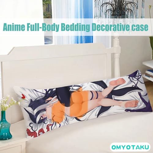 EKSED Anime Dakimakura 2-Side Print Pillow Case Decor Pillow Case Hugging Body Throw Cushion Cover Bed Decor Gift (Uncensored)