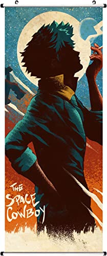 MayMay Anime Poster Scroll Fabric Printing Poster,Japanese Game Hanging Wall Art Room Decor,39.3x15.7inch(100x40cm)