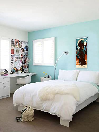 MayMay Anime Poster Scroll Fabric Printing Poster,Japanese Game Hanging Wall Art Room Decor,39.3x15.7inch(100x40cm)