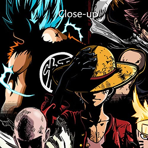 InsNordic Anime Poster Luffy Print on Canvas Wall Picture for Living Room Home Decor Boy Gift,Unframed 12x16.5inch