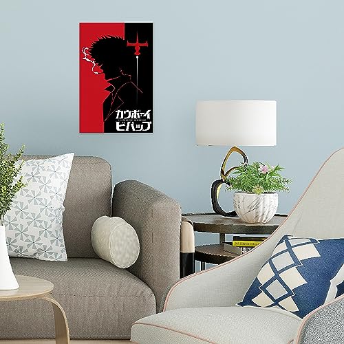 SOPIOTER Cowboy Bebop Anime Merchandise Gifts Posters Unframed Version Hd Poster For Living Room Bedroom Club Wall Art Decor Unframe 12x18inch(30x45cm)