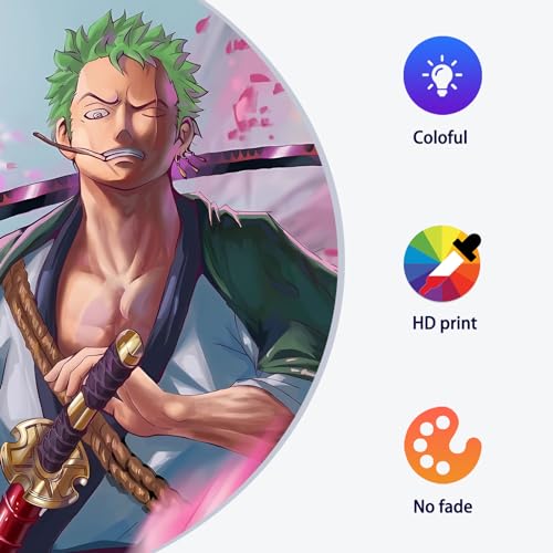 Anime One Piece Poster 5 Piece HD Print Japanese Canvas Wall Art for Living Room Home Decor Gifts Unframed