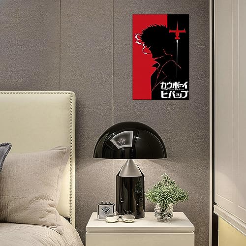 SOPIOTER Cowboy Bebop Anime Merchandise Gifts Posters Unframed Version Hd Poster For Living Room Bedroom Club Wall Art Decor Unframe 12x18inch(30x45cm)