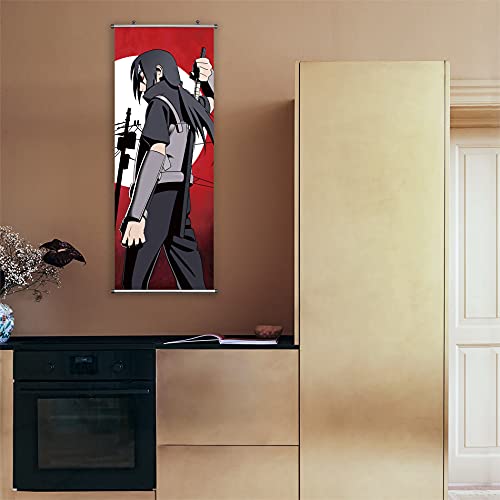 CosInStyle Anime Scroll Poster for Character Pattern - Fabric Prints 100 cm x 40 cm | Premium and Artistic Anime Theme Gift | Japanese Manga Hanging Wall Art Room Decor