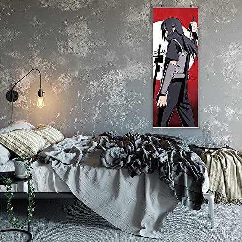 CosInStyle Anime Scroll Poster for Character Pattern - Fabric Prints 100 cm x 40 cm | Premium and Artistic Anime Theme Gift | Japanese Manga Hanging Wall Art Room Decor